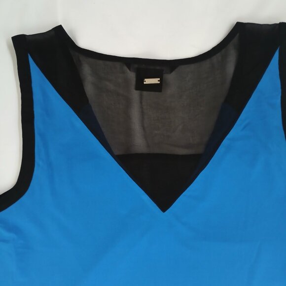 Sleeveless Dress Armani Exchange with Lining Washable Size Medium - Picture 12 of 16